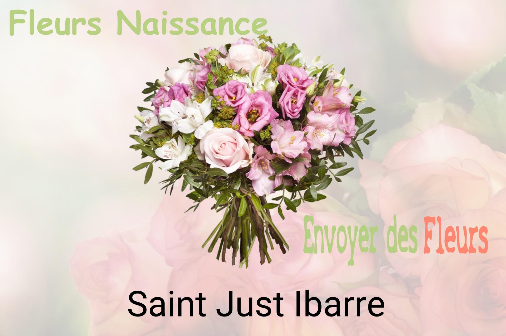 Bouquet de fleurs de naissance livré à Saint-Just-Ibarre