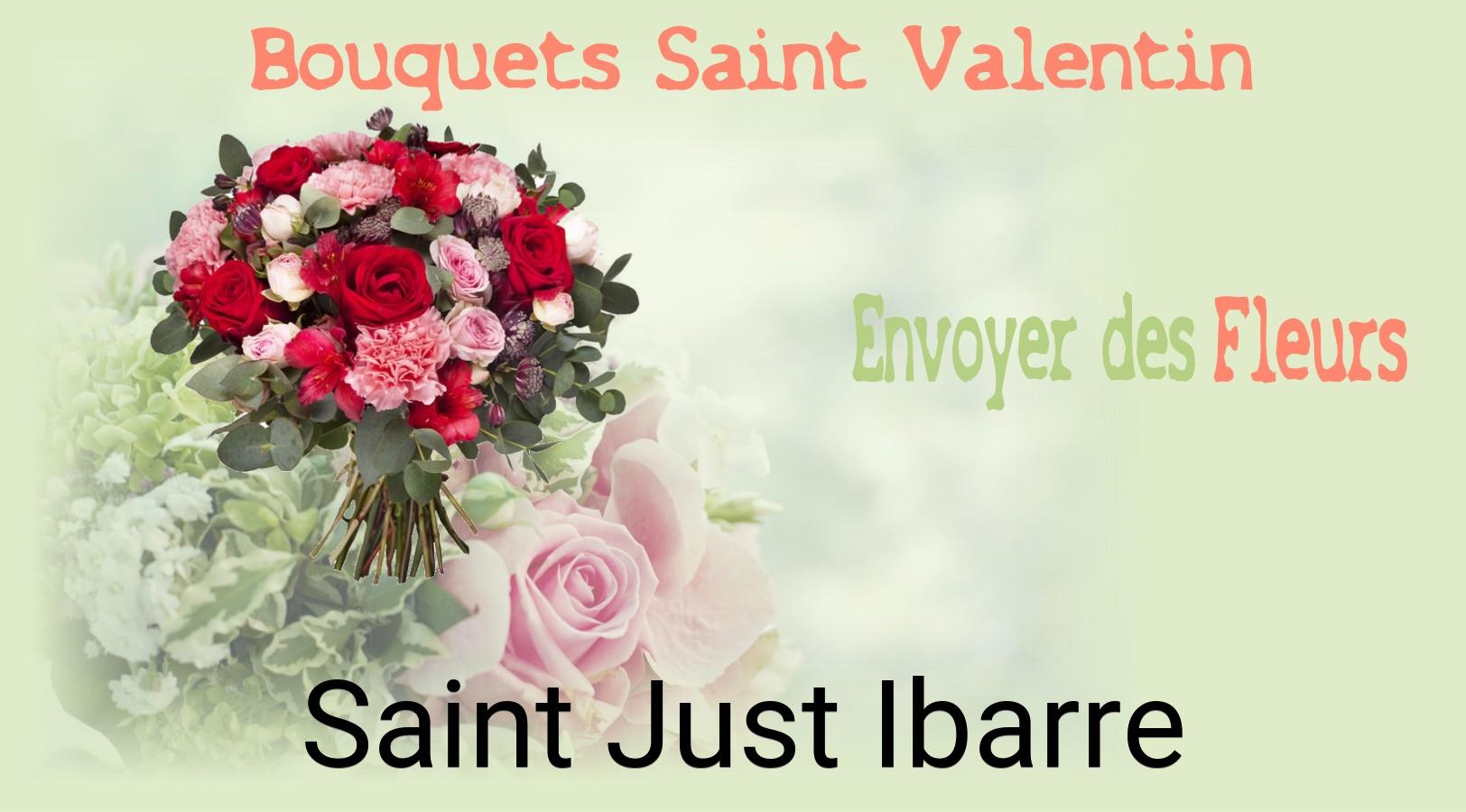 Roses de Saint-Valentin livrées à Saint-Just-Ibarre